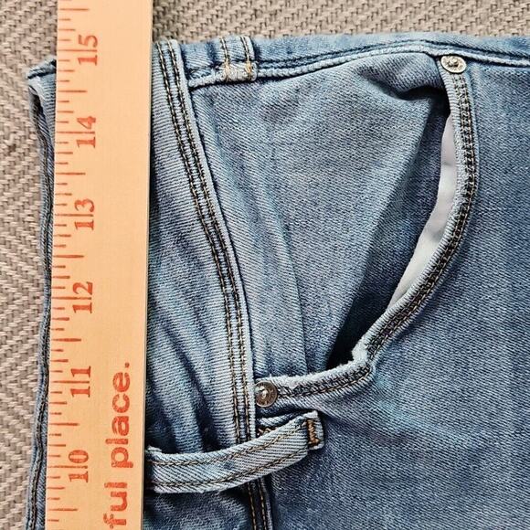 Hudson Los Angeles Jeans Women's Size 30 (30x28) Blue Collin Skinny Flap Pocket - Picture 14 of 16